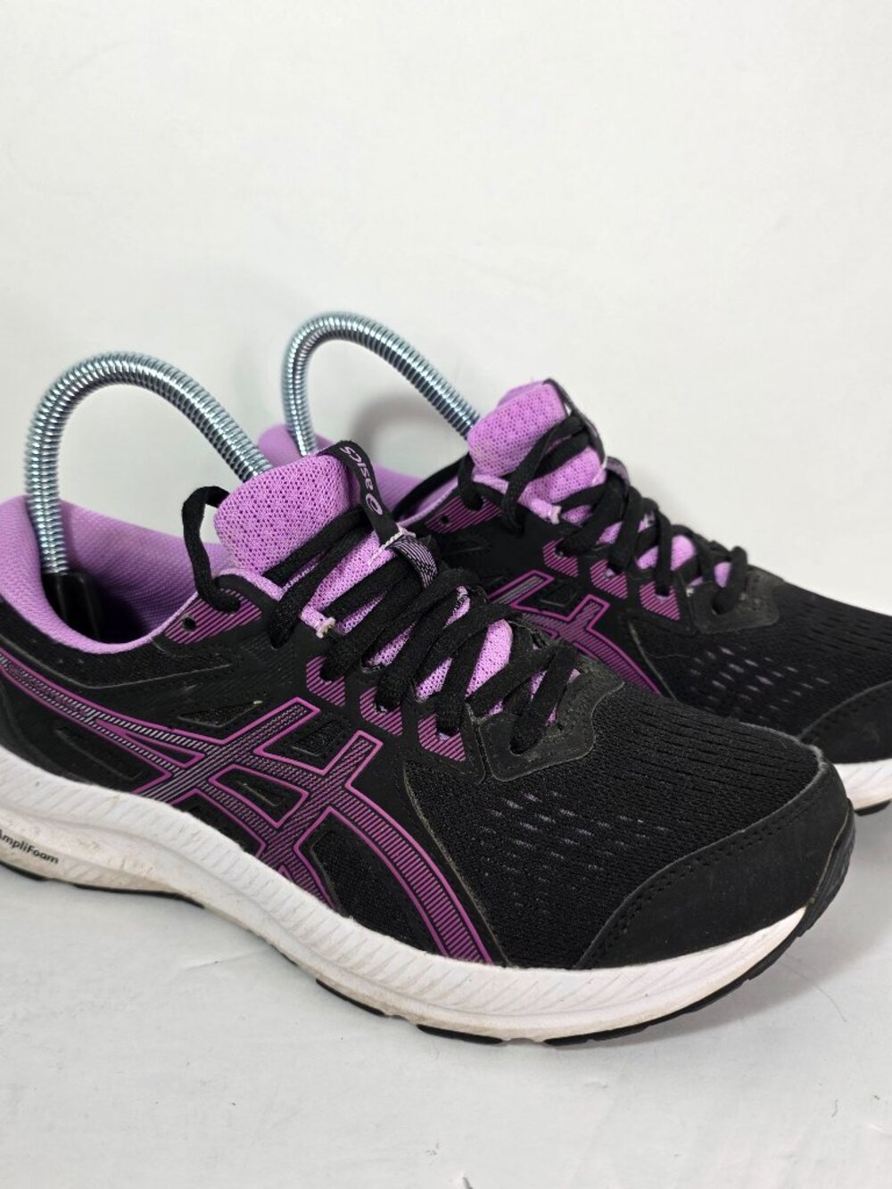 ASICS Gel Contend 8 Women’s Running Shoes Black Orchid Purple 6.5